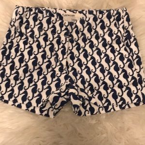 Jcrew seahorse girls shorts